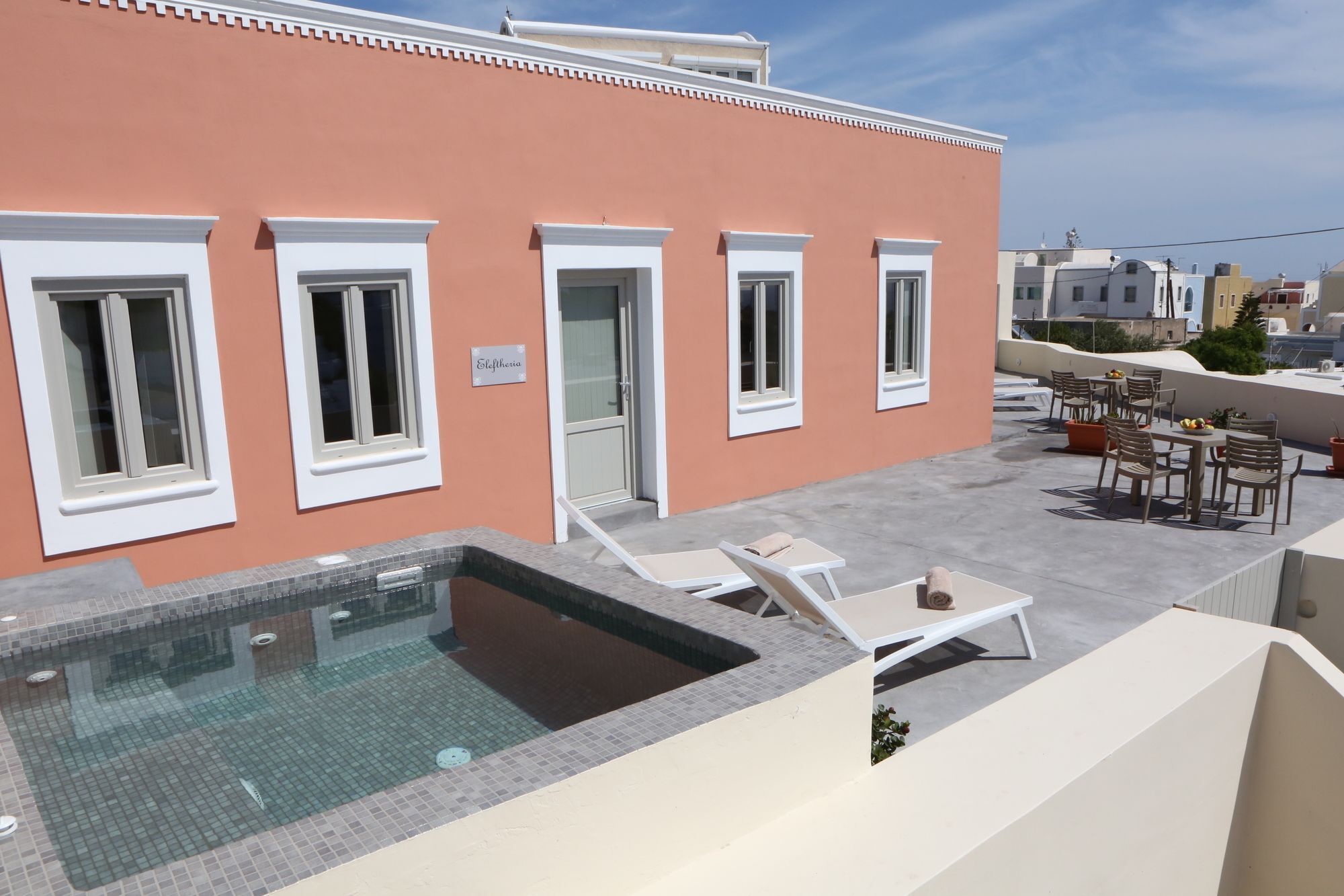 Nomikos Mansion Apartment Karterados  Ngoại thất bức ảnh